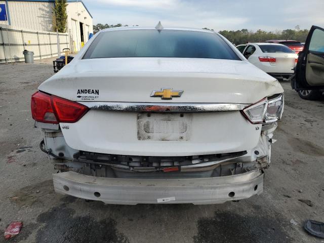 2G11Z5S33L9100563 - 2020 CHEVROLET IMPALA LT WHITE photo 6