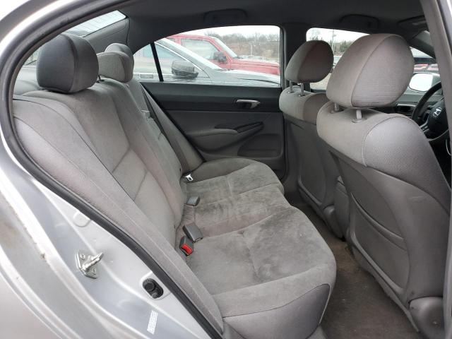 1HGFA15517L098354 - 2007 HONDA CIVIC LX SILVER photo 10