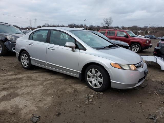 1HGFA15517L098354 - 2007 HONDA CIVIC LX SILVER photo 4