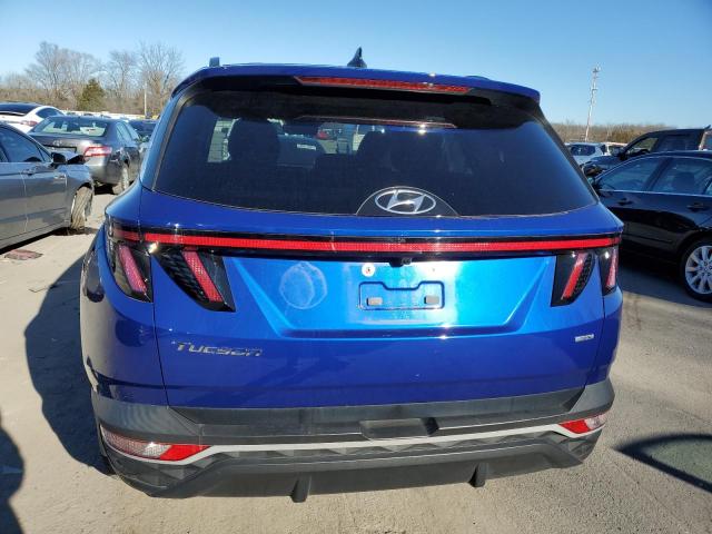 5NMJFCAE4NH106103 - 2022 HYUNDAI TUCSON SEL BLUE photo 6