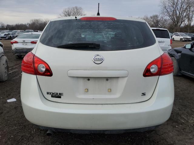 JN8AS58T29W044851 - 2009 NISSAN ROGUE S WHITE photo 6