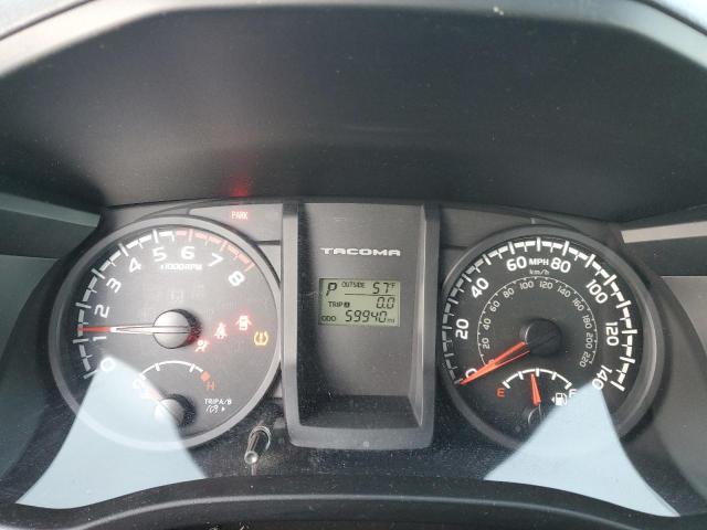 5TFRX5GNXHX102927 - 2017 TOYOTA TACOMA ACCESS CAB ნაცრისფერი ფოტო 9