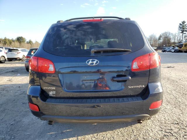 5NMSG13D19H324533 - 2009 HYUNDAI SANTA FE GLS BLUE photo 6