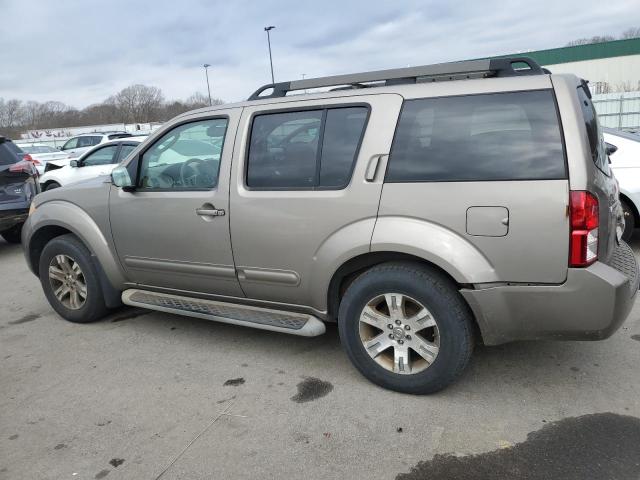 5N1AR18BX9C606239 - 2009 NISSAN PATHFINDER S BEIGE photo 2