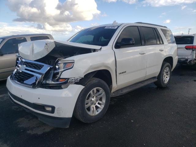 1GNSCCKJ9JR389099 - 2018 CHEVROLET TAHOE C1500 PREMIER WHITE photo 1