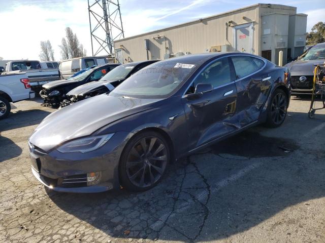 5YJSA1E23KF305731 - 2019 TESLA MODEL S Mavi foto 1