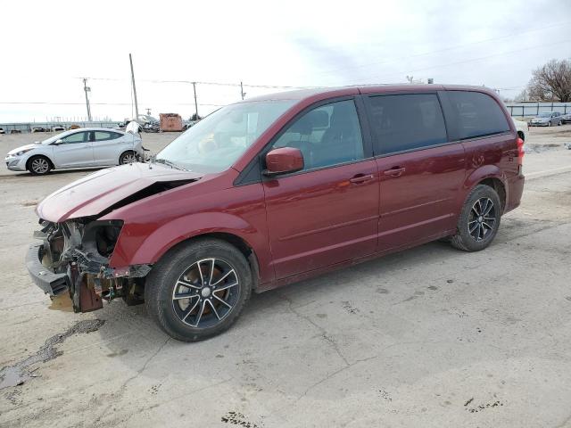 2C4RDGBG4HR769570 - 2017 DODGE GRAND CARA SE MAROON photo 1