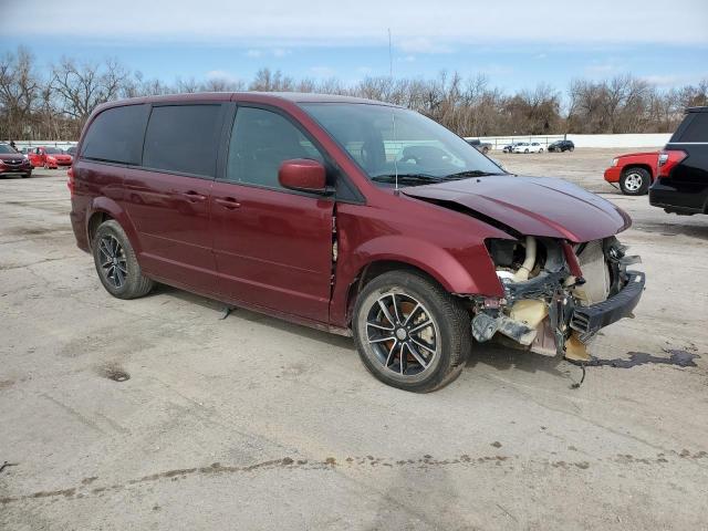 2C4RDGBG4HR769570 - 2017 DODGE GRAND CARA SE MAROON photo 4