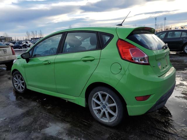 3FADP4EJ4FM209825 - 2015 FORD FIESTA SE GREEN photo 2