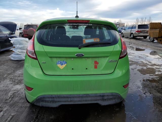 3FADP4EJ4FM209825 - 2015 FORD FIESTA SE GREEN photo 6