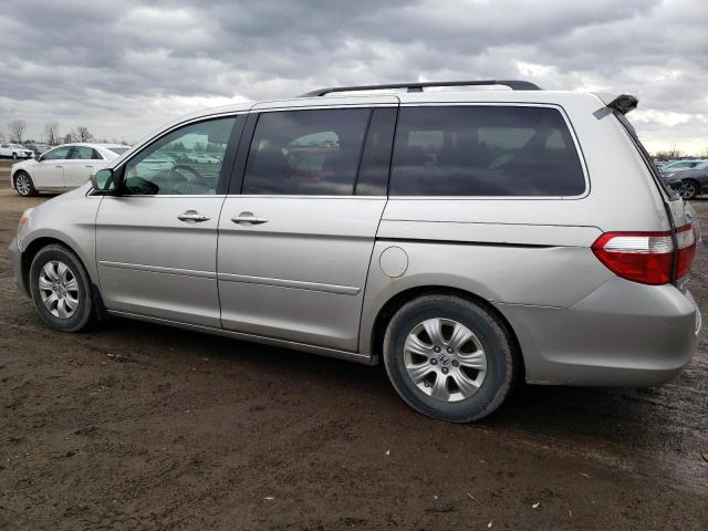 5FNRL38427B513477 - 2007 HONDA ODYSSEY EX SILVER photo 2