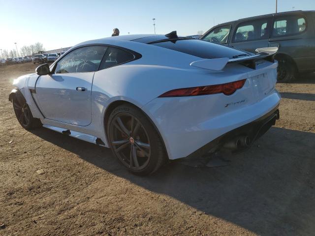 SAJWJ6J88HMK40689 - 2017 JAGUAR F-TYPE SVR WHITE photo 2