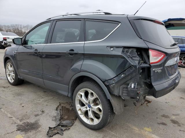 1FMCU9JX3EUA56589 - 2014 FORD ESCAPE TITANIUM BLACK photo 2