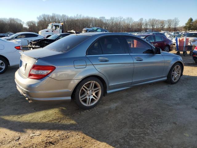 WDDGF56X68F054285 - 2008 MERCEDES-BENZ C 350 GRAY photo 3