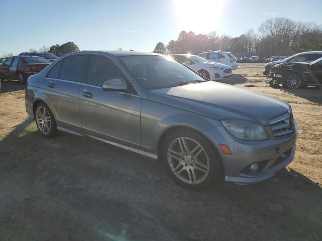 WDDGF56X68F054285 - 2008 MERCEDES-BENZ C 350 GRAY photo 4