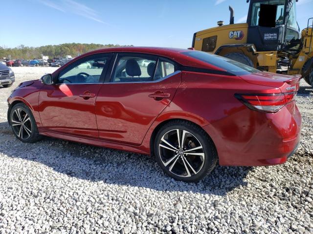 3N1AB8DV2MY228891 - 2021 NISSAN SENTRA SR RED photo 2