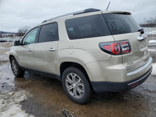 1GKKVRKDXDJ259923 - 2013 GMC ACADIA SLT-1 BEIGE photo 2