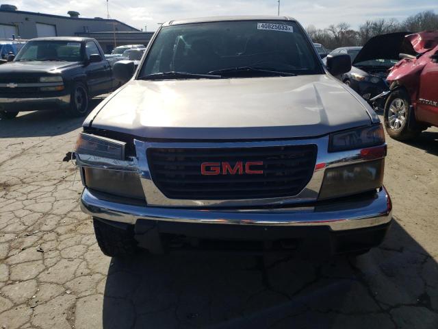 1GTDS136658287600 - 2005 GMC CANYON GOLD photo 5