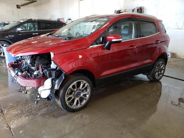 MAJ6P1WL8JC164941 - 2018 FORD ECOSPORT TITANIUM RED photo 1