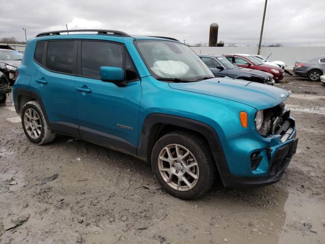 ZACNJCBB2MPN27876 - 2021 JEEP RENEGADE LATITUDE TURQUOISE photo 4