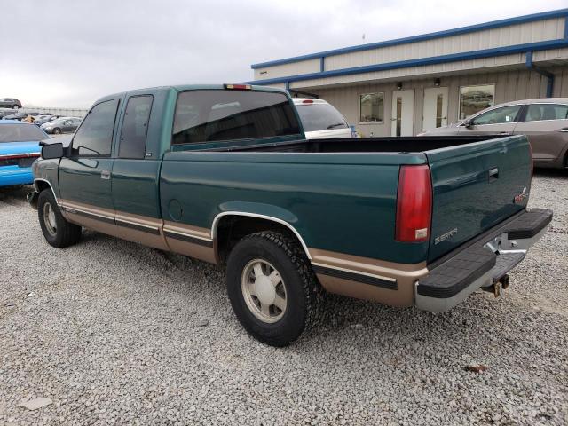 2GTEC19M1V1527534 - 1997 GMC SIERRA C1500 GREEN photo 2