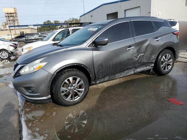 5N1AZ2MG5GN118065 - 2016 NISSAN MURANO S GRAY photo 1