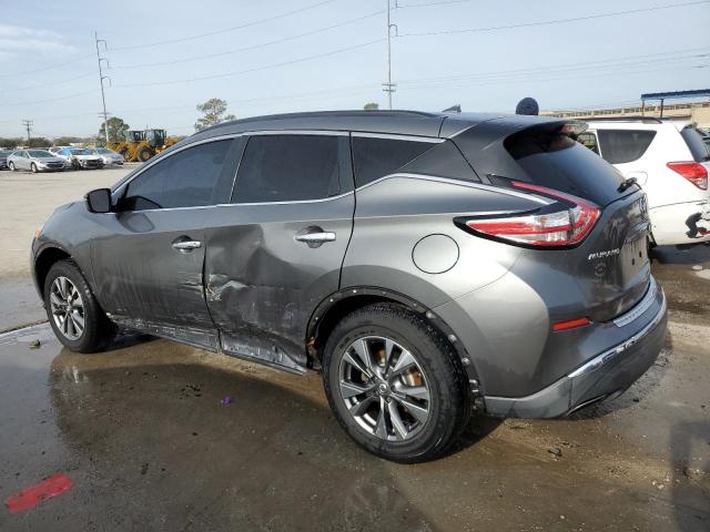 5N1AZ2MG5GN118065 - 2016 NISSAN MURANO S GRAY photo 2