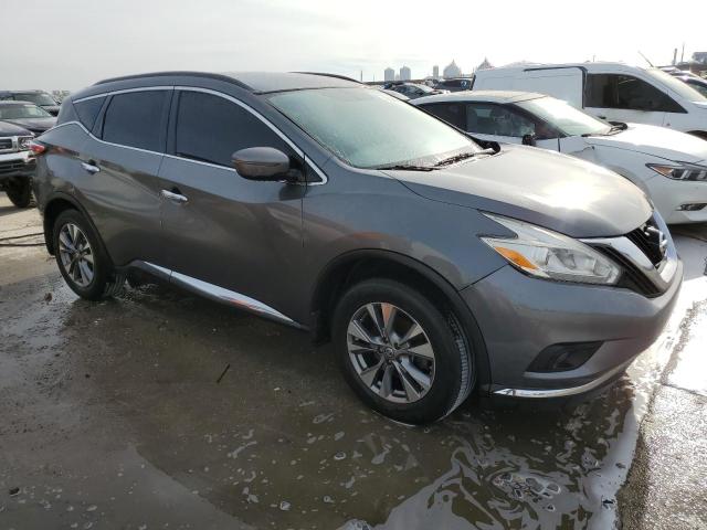 5N1AZ2MG5GN118065 - 2016 NISSAN MURANO S GRAY photo 4