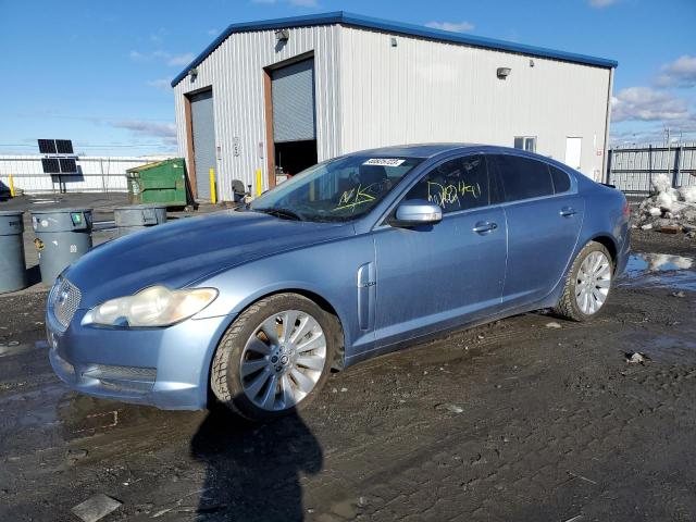 SAJWA06B29HR30059 - 2009 JAGUAR XF PREMIUM LUXURY BLUE photo 1