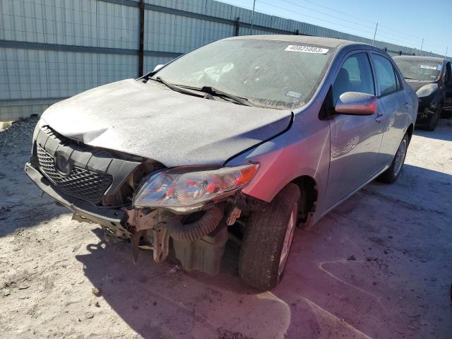 2T1BU4EE6AC202924 - 2010 TOYOTA COROLLA BASE SILVER photo 1