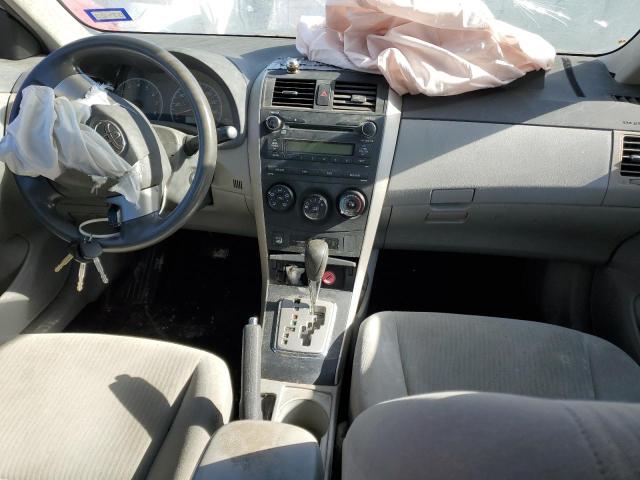 2T1BU4EE6AC202924 - 2010 TOYOTA COROLLA BASE SILVER photo 8