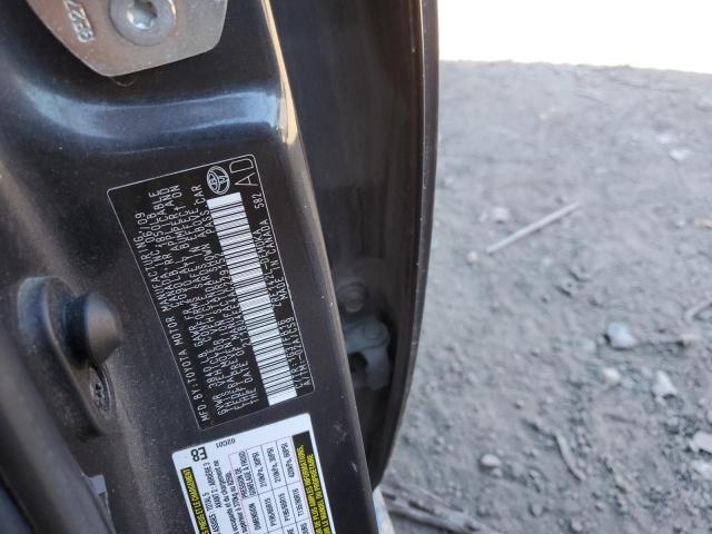 2T1BU4EE4AC229152 - 2010 TOYOTA COROLLA BASE GRAY photo 12