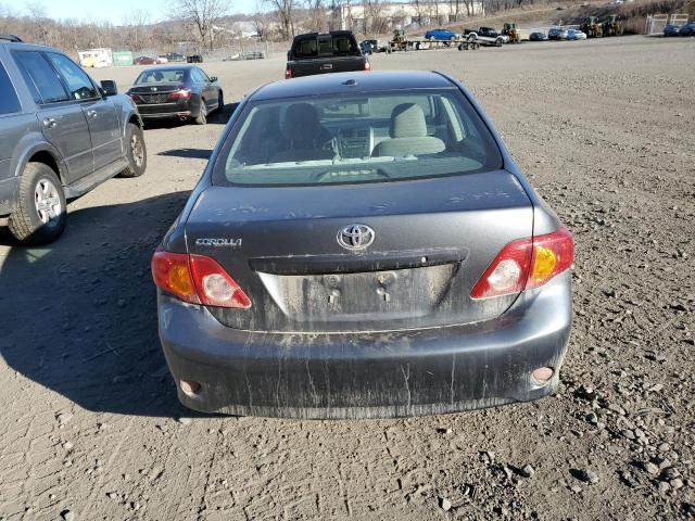 2T1BU4EE4AC229152 - 2010 TOYOTA COROLLA BASE GRAY photo 6