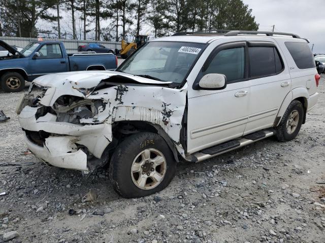 5TDZT34A06S275215 - 2006 TOYOTA SEQUOIA SR5 WHITE photo 1