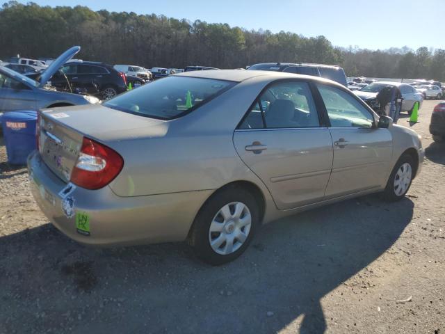 4T1BE32K13U781775 - 2003 TOYOTA CAMRY LE TAN photo 3