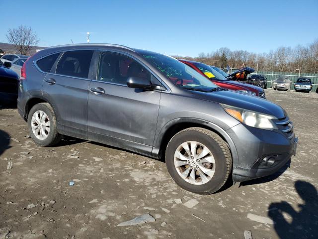 JHLRM4H70CC025717 - 2012 HONDA CR-V EXL GRAY photo 4