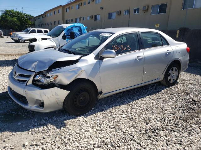 JTDBU4EE1B9139514 - 2011 TOYOTA COROLLA BASE SILVER photo 1