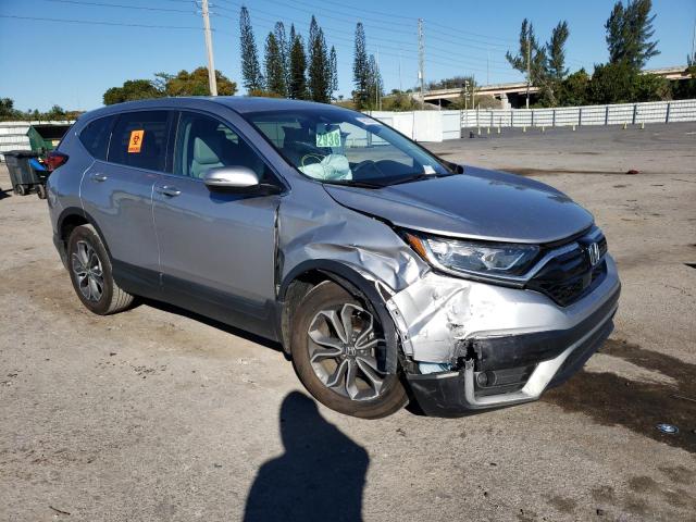 7FARW1H8XLE014116 - 2020 HONDA CR-V EXL SILVER photo 4