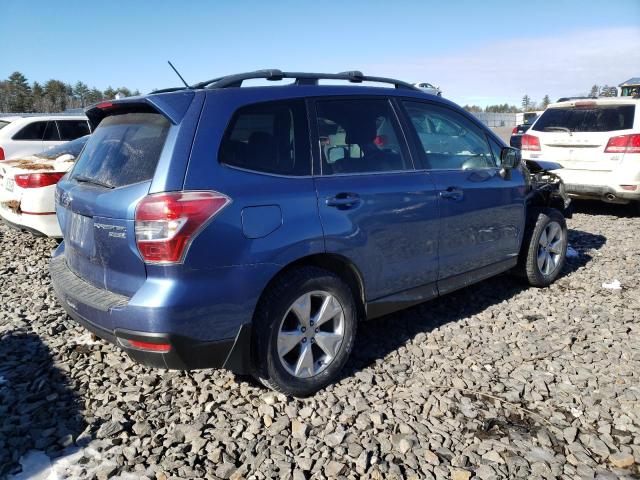 JF2SJAHC5FH523374 - 2015 SUBARU FORESTER 2.5I LIMITED BLUE photo 3