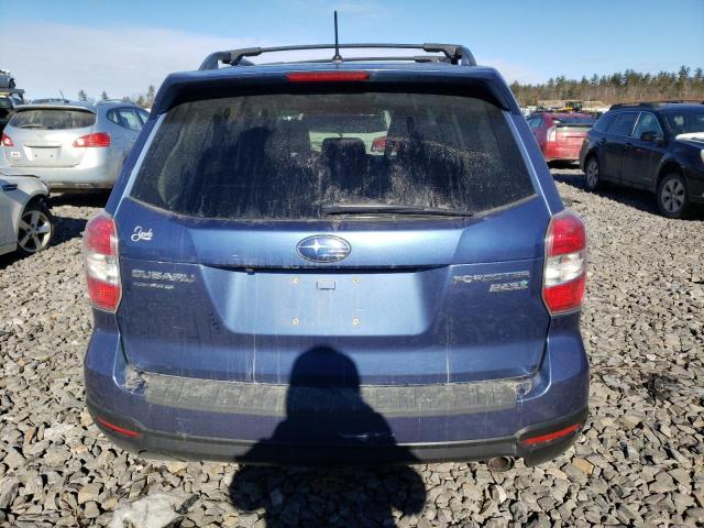 JF2SJAHC5FH523374 - 2015 SUBARU FORESTER 2.5I LIMITED BLUE photo 6