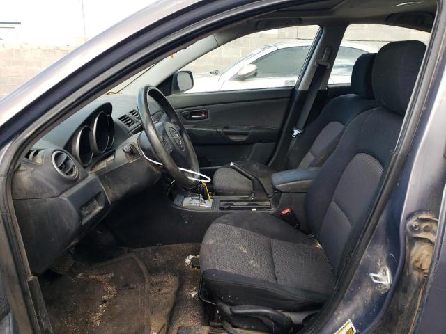 JM1BK12F071698771 - 2007 MAZDA 3 I BLUE photo 7