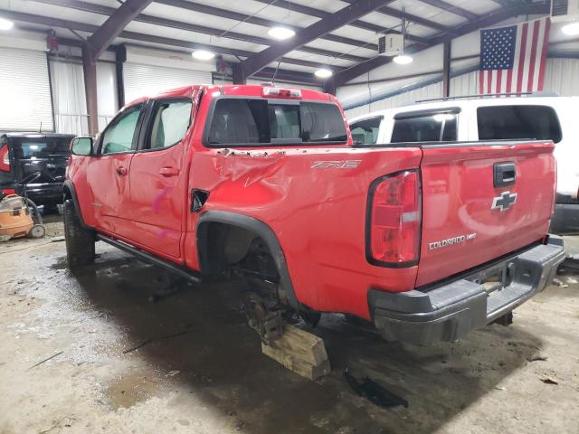 1GCGTEEN4H1324324 - 2017 CHEVROLET COLORADO ZR2 RED photo 2