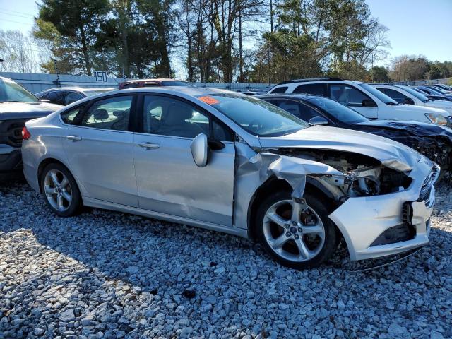 3FA6P0G72GR323328 - 2016 FORD FUSION S SILVER photo 4