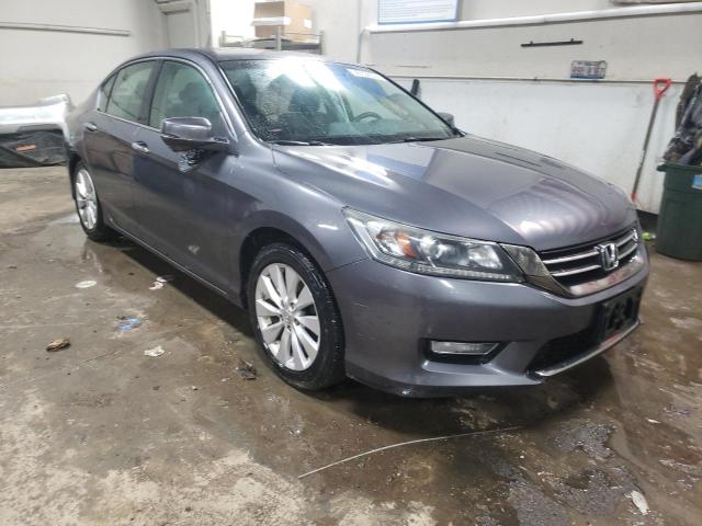 1HGCR2F84DA091416 - 2013 HONDA ACCORD EXL GRAY photo 4