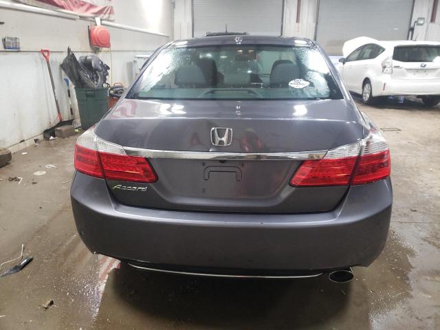 1HGCR2F84DA091416 - 2013 HONDA ACCORD EXL GRAY photo 6