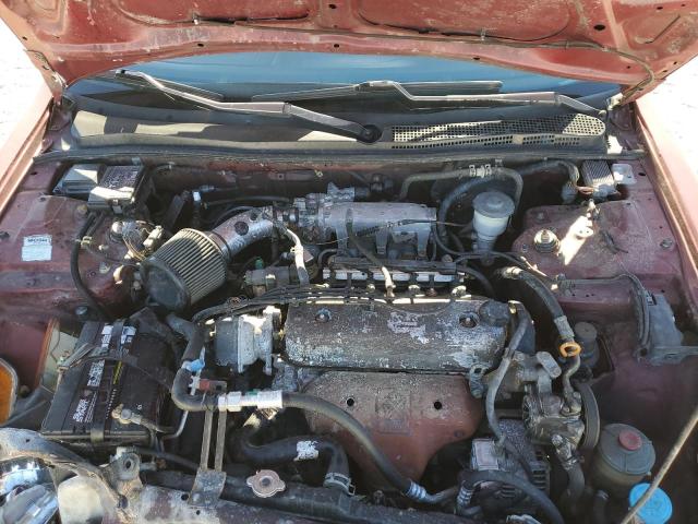 1HGCD5629RA009554 - 1994 HONDA ACCORD DX BURGUNDY photo 11