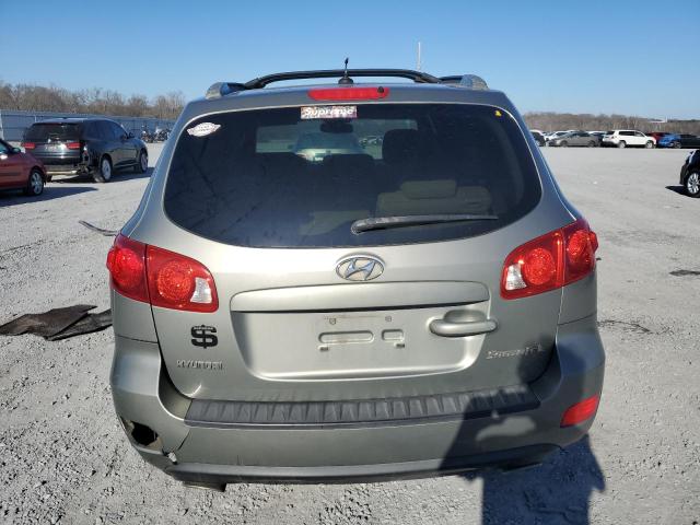 5NMSH13E29H320688 - 2009 HYUNDAI SANTA FE SE GREEN photo 6