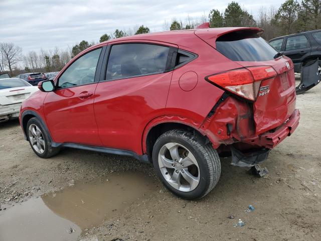 3CZRU5H51HM725599 - 2017 HONDA HR-V EX RED photo 2