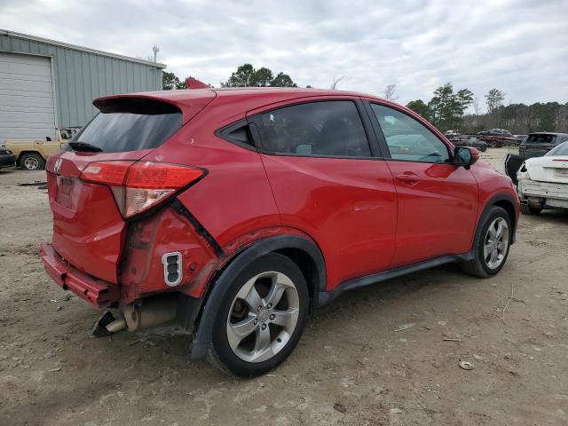 3CZRU5H51HM725599 - 2017 HONDA HR-V EX RED photo 3