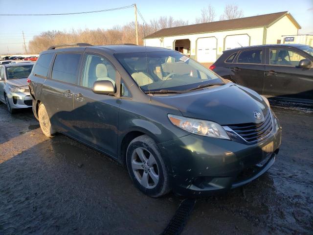 5TDKK3DC7BS138983 - 2011 TOYOTA SIENNA LE GREEN photo 4